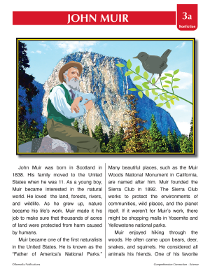 John Muir - Science - Paired Texts - Fiction to Nonfiction John Muir - Science - Paired Texts - Fiction to Nonfiction
