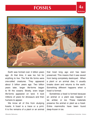 Fossils - Science - Paired Texts - Fiction to Nonfiction Fossils - Science - Paired Texts - Fiction to Nonfiction