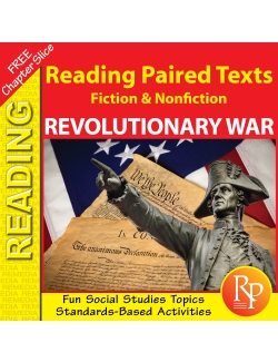 FREE - Revolutionary War - Paired Texts - Fiction - Nonfiction Activities FREE - Revolutionary War - Paired Texts - Fiction - Nonfiction Activities