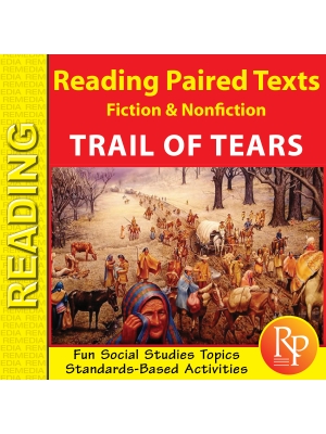 Trail of Tears - Social Studies - Paired Texts - Fiction to Nonfiction Trail of Tears - Social Studies - Paired Texts - Fiction to Nonfiction