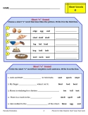 Science of Reading - Phonics For Older Students: Short Vowel Task Cards