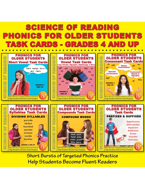 Science of Reading: Phonics for Olders Students SET