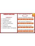 EASY RECIPE COMPREHENSION: Simple Cooking Activities | Special Ed GOOGLE SLIDES