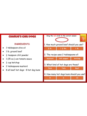 EASY RECIPE COMPREHENSION - Simple Cooking & Life Skills Activities | Special Ed EASY RECIPE COMPREHENSION - Simple Cooking & Life Skills Activities | Special Ed