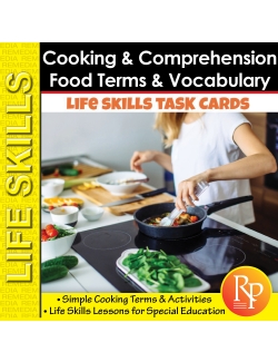 COOKING & COMPREHENSION: Food Terms & Vocabulary | Life Skills Lessons COOKING & COMPREHENSION: Food Terms & Vocabulary | Life Skills Lessons