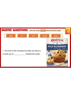 Life Skills COOKING COMPREHENSION: Packaged Foods & Directions 2 Life Skills COOKING COMPREHENSION: Packaged Foods & Directions 2