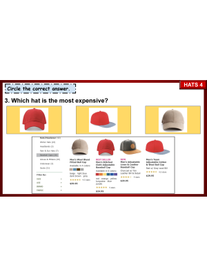 Shopping Online Task Cards 1: Consumer Life Skills | Reading Activities Shopping Online Task Cards 1: Consumer Life Skills | Reading Activities