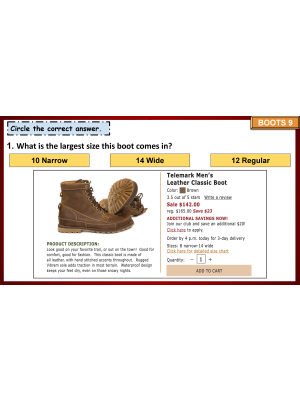 Shopping Online Task Cards 2: Consumer Life Skills | Reading Activities Shopping Online Task Cards 2: Consumer Life Skills | Reading Activities