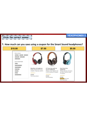 Shopping Online Task Cards 3: Consumer Life Skills | Reading Activities Shopping Online Task Cards 3: Consumer Life Skills | Reading Activities