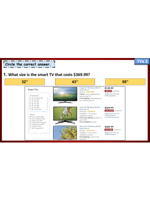 Shopping Online Task Cards 4: Consumer Life Skills | Reading Activities Shopping Online Task Cards 4: Consumer Life Skills | Reading Activities