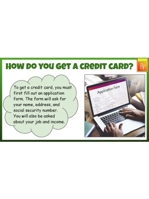 Getting a Credit Card: Life Skills Task Cards | Consumer Skills | Activities Getting a Credit Card: Life Skills Task Cards | Consumer Skills | Activities