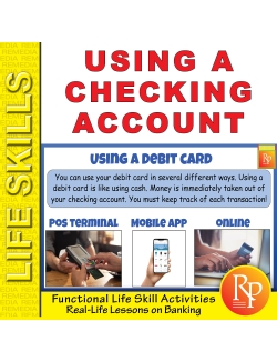 Using a Checking Account: Life Skills Task Cards | Consumer Skills | Activities Using a Checking Account: Life Skills Task Cards | Consumer Skills | Activities