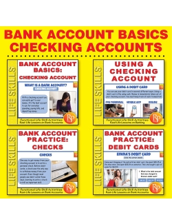 Bank Account Basics SET: Checking Account - Debit & Credit Card Activities Bank Account Basics SET: Checking Account - Debit & Credit Card Activities