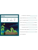 Cloze Reading & Comprehension for Google Classroom™ Rdg level 3-4