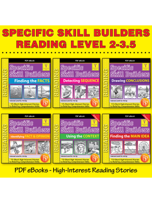Specific Skill Builders SET 1: (Reading Level 2-3.5) | Short Passages | Activities Specific Skill Builders SET 1: (Reading Level 2-3.5) | Short Passages | Activities