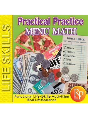 Practical Practice: Menu Math - Life Skills - Chapter Slice Practical Practice: Menu Math - Life Skills - Chapter Slice