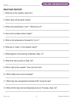 Online News PDF & GOOGLE: Functional Life Skills - Comprehension Activities Online News PDF & GOOGLE: Functional Life Skills - Comprehension Activities
