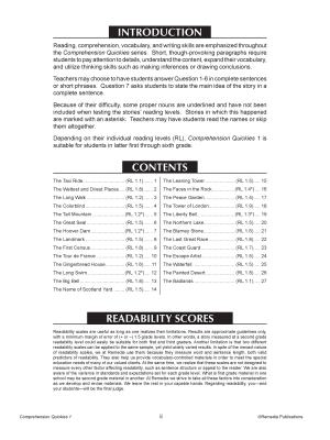 Comprehension Quickies Level 1: Google & PDF Set Comprehension Quickies Level 1: Google & PDF Set