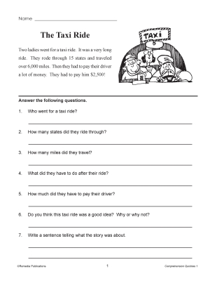 Comprehension Quickies Level 1: Google & PDF Set Comprehension Quickies Level 1: Google & PDF Set