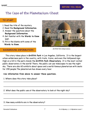 High-Interest Mini Mysteries: Los Angeles - Levels 1 & 2 Set High-Interest Mini Mysteries: Los Angeles - Levels 1 & 2 Set