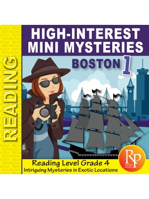 High-Interest Mini Mysteries: Boston - Level 1 High-Interest Mini Mysteries: Boston - Level 1