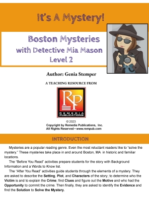 High-Interest Mini Mysteries: Boston - Level 2 High-Interest Mini Mysteries: Boston - Level 2