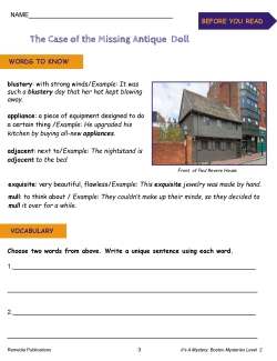 High-Interest Mini Mysteries: Boston - Levels 1 & 2 Set High-Interest Mini Mysteries: Boston - Levels 1 & 2 Set
