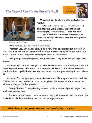 High-Interest Mini Mysteries: Honolulu - Level 1 High-Interest Mini Mysteries: Honolulu - Level 1