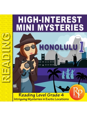 High-Interest Mini Mysteries: Honolulu - Level 1 High-Interest Mini Mysteries: Honolulu - Level 1