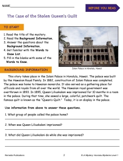 High-Interest Mini Mysteries: Honolulu - Levels 1 & 2 Set High-Interest Mini Mysteries: Honolulu - Levels 1 & 2 Set