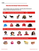 Following Directions - Life Skills Lessons ( Bundle)