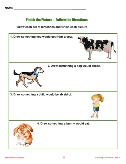 Following Directions - Life Skills Lessons ( Bundle) Following Directions - Life Skills Lessons ( Bundle)