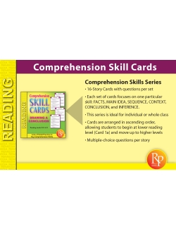 Comprehension Skill Cards - Drawing a Conclusion (RL 3.0-4.5) Comprehension Skill Cards - Drawing a Conclusion (RL 3.0-4.5)