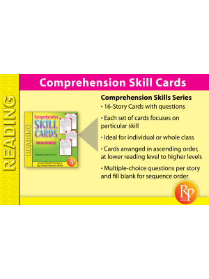 Comprehension Skill Cards - Sequence (RL 3.0-4.5) Comprehension Skill Cards - Sequence (RL 3.0-4.5)