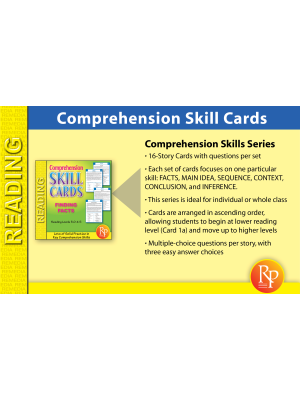 Comprehension Skill Cards - Finding Facts (RL 3.0-4.5) Comprehension Skill Cards - Finding Facts (RL 3.0-4.5)
