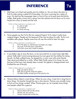 Comprehension Skill Cards Set (RL 3.0-4.5) Comprehension Skill Cards Set (RL 3.0-4.5)