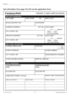 CREDIT CARD MATH - PDF Google SET: Real World Consumer Life Skills Activities CREDIT CARD MATH - PDF Google SET: Real World Consumer Life Skills Activities