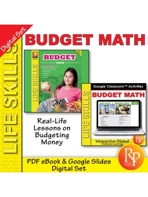 LIFE SKILLS - Budget Math BUNDLE: PDF & Google - Shopping - Independent Living LIFE SKILLS - Budget Math BUNDLE: PDF & Google - Shopping - Independent Living