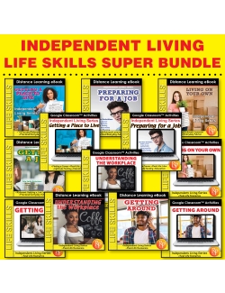 INDEPENDENT LIVING Life Skills for Older Students - Worksheets & Google Digital INDEPENDENT LIVING Life Skills for Older Students - Worksheets & Google Digital