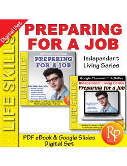 PREPARING FOR A JOB: PDF & Google BUNDLE - Independent Living - Life Skills PREPARING FOR A JOB: PDF & Google BUNDLE - Independent Living - Life Skills