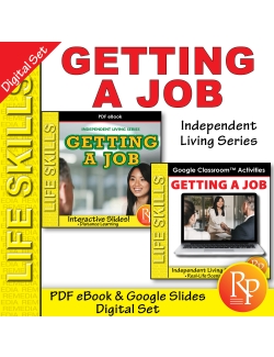 GETTING A JOB: Independent Living Series - Resume, Interview, Applying for a Job... PDF & Google BUNDLE GETTING A JOB: Independent Living Series - Resume, Interview, Applying for a Job... PDF & Google BUNDLE