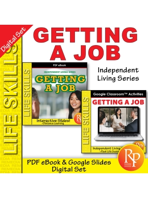 GETTING A JOB: Independent Living Series - Resume, Interview, Applying for a Job... PDF & Google BUNDLE GETTING A JOB: Independent Living Series - Resume, Interview, Applying for a Job... PDF & Google BUNDLE