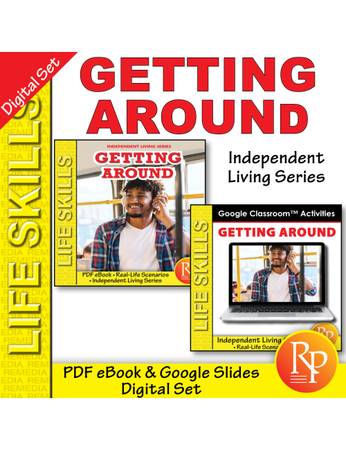 GETTING AROUND: Independent Living Series - PDF & Google BUNDLE