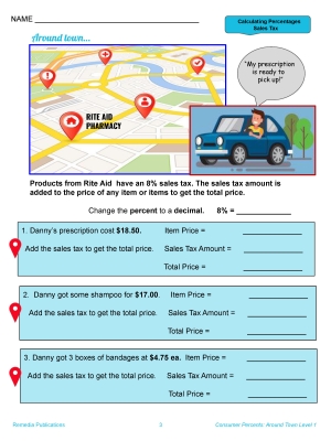 Consumer Percents - Around Town Set Consumer Percents - Around Town Set