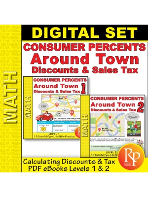 Consumer Percents - Around Town Set Consumer Percents - Around Town Set