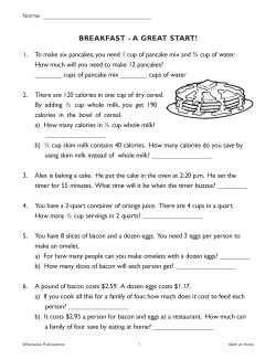 CONSUMER MATH AT HOME: Life Skills Word Problems - Cooking, Banking, Elapsed Time CONSUMER MATH AT HOME: Life Skills Word Problems - Cooking, Banking, Elapsed Time