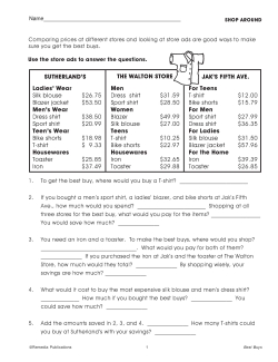 Consumer Math - BEST BUYS: 160 Practical Math Word Problems | Life Skills Consumer Math - BEST BUYS: 160 Practical Math Word Problems | Life Skills