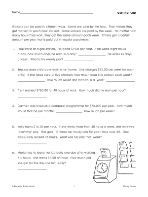 CONSUMER MATH Money Sense: 170 Life Skills Math Word Problems- Banking, Pay CONSUMER MATH Money Sense: 170 Life Skills Math Word Problems- Banking, Pay