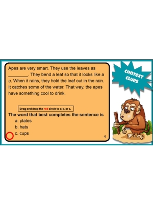 Context Clues Reading Strategies - Rdg Lvl 1-3 Google Classroom Activities & 90-Reading Skill Cards Context Clues Reading Strategies - Rdg Lvl 1-3 Google Classroom Activities & 90-Reading Skill Cards