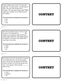 Context Clues Reading Strategies - Rdg Lvl 1-3 Google Classroom Activities & 90-Reading Skill Cards